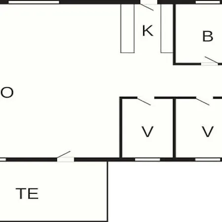 بيت للعطل 6 Person In Hemmet
